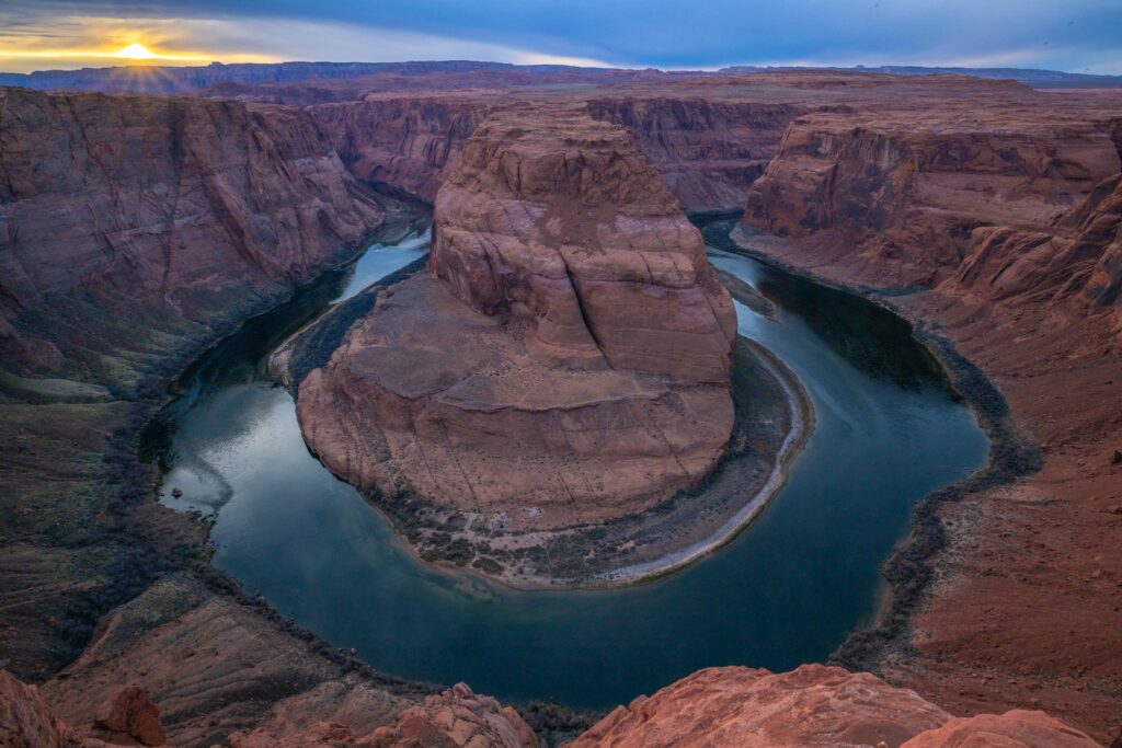Sunset Horseshoe Bend AZ